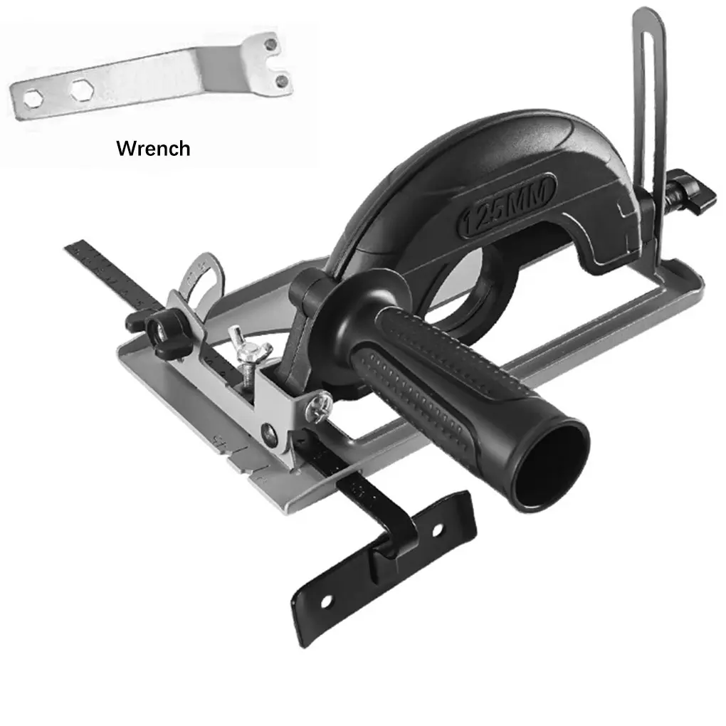 Angle Grinder Bracket Detachable Professional Protective Cap 0-45 Degree Depth Adjustable for Woodworking and Metalworking angle grinder,electric angle grinder,angle grinder bracket