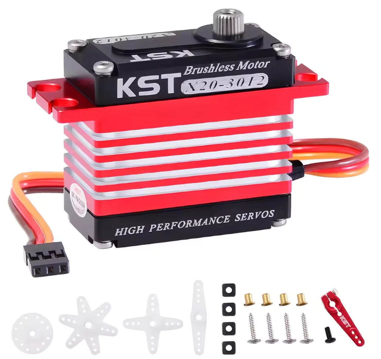 KST X20-3012 Servo RC 35kg Métal Engrenage Moteur Brushless