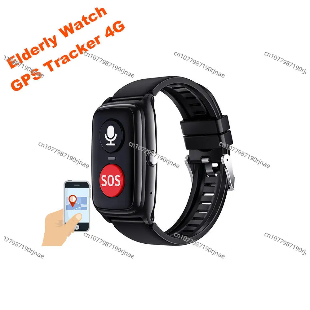 Best gift to protect family GPS smartwatch for elderly with SOS button voice button 4G SIM card anti-fall GPS watch elderly