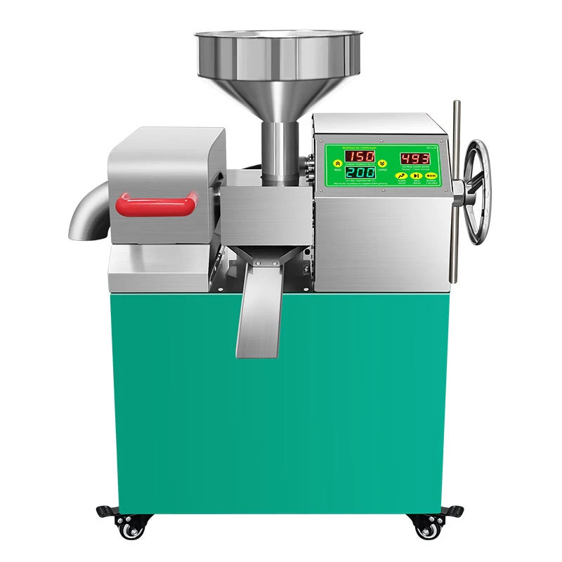 Oil Pressers Machine Kitchen Seeds Sunflower Sesame Coconut Peanut Vegetable Bean Hot Cold Home Commercial Extraction Maker