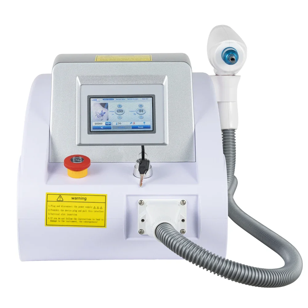 Tattoo Spot Removal Machine Carbon Q Switch ND Yag Laser Device for Carbon Peeling and Pigmentation 1064 nm 532nm and 1320nm