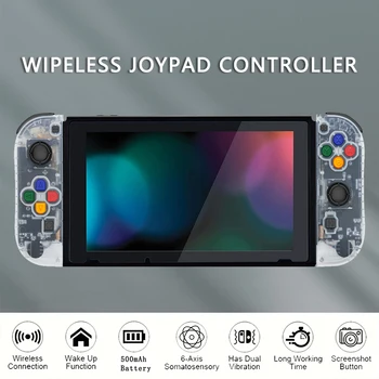 Joy Pad Joycons Controller For Nintendo Switch Joystick Gamepad Wireless Game Console Joypad Turbo Wake Up Function 2