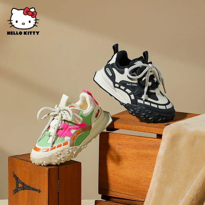 

sanrio Hello Kitty Children Sports Shoes Girls Cartoon low top Shoes Student Anime Fashion Versatile Sneakers Christmas Gifts
