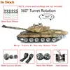 Heng Long 1/16 7.0 Customized Challenger II RC Tank 3908 Metal Tracks W/ Rubbers Steel Gearbox Idler BB Shooting Radio TH17742 1
