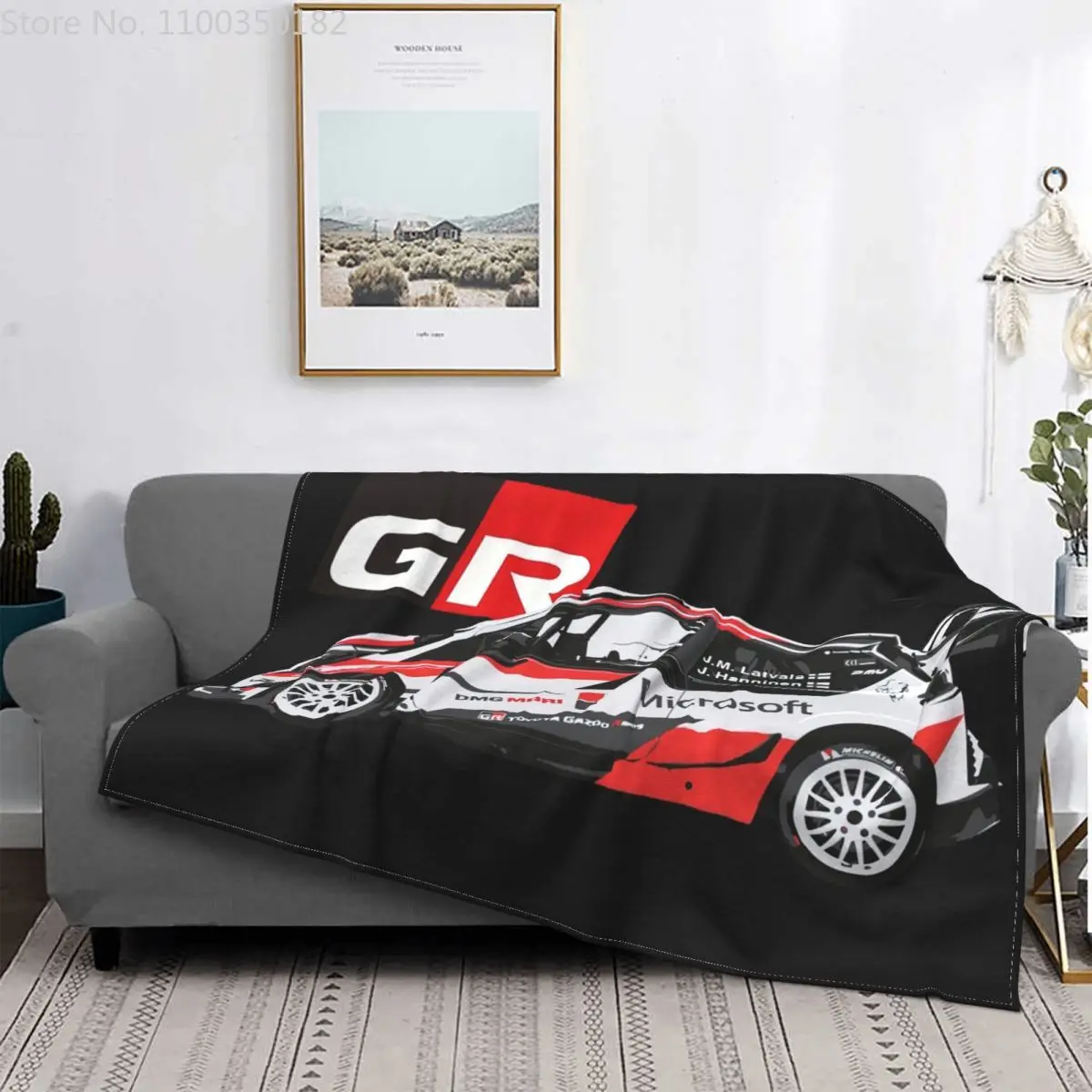Wrc Gr Yaris - Gazoo Racing Vendita Calda Stampa Coperta Di Flanella Di Alta Qualità Sti Wrx Wrx Sti Sportscar Evo Rally Impreza Supercar