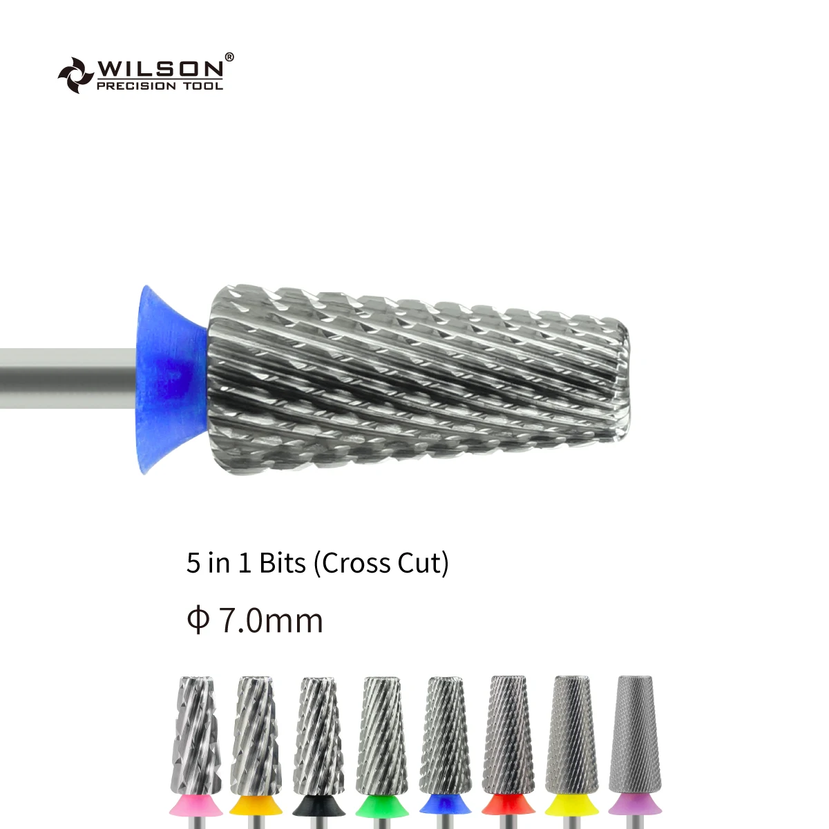 7.0mm 5 In 1 Bit (cross Cut) Carbide Nail Bits Cross Cut Wilson