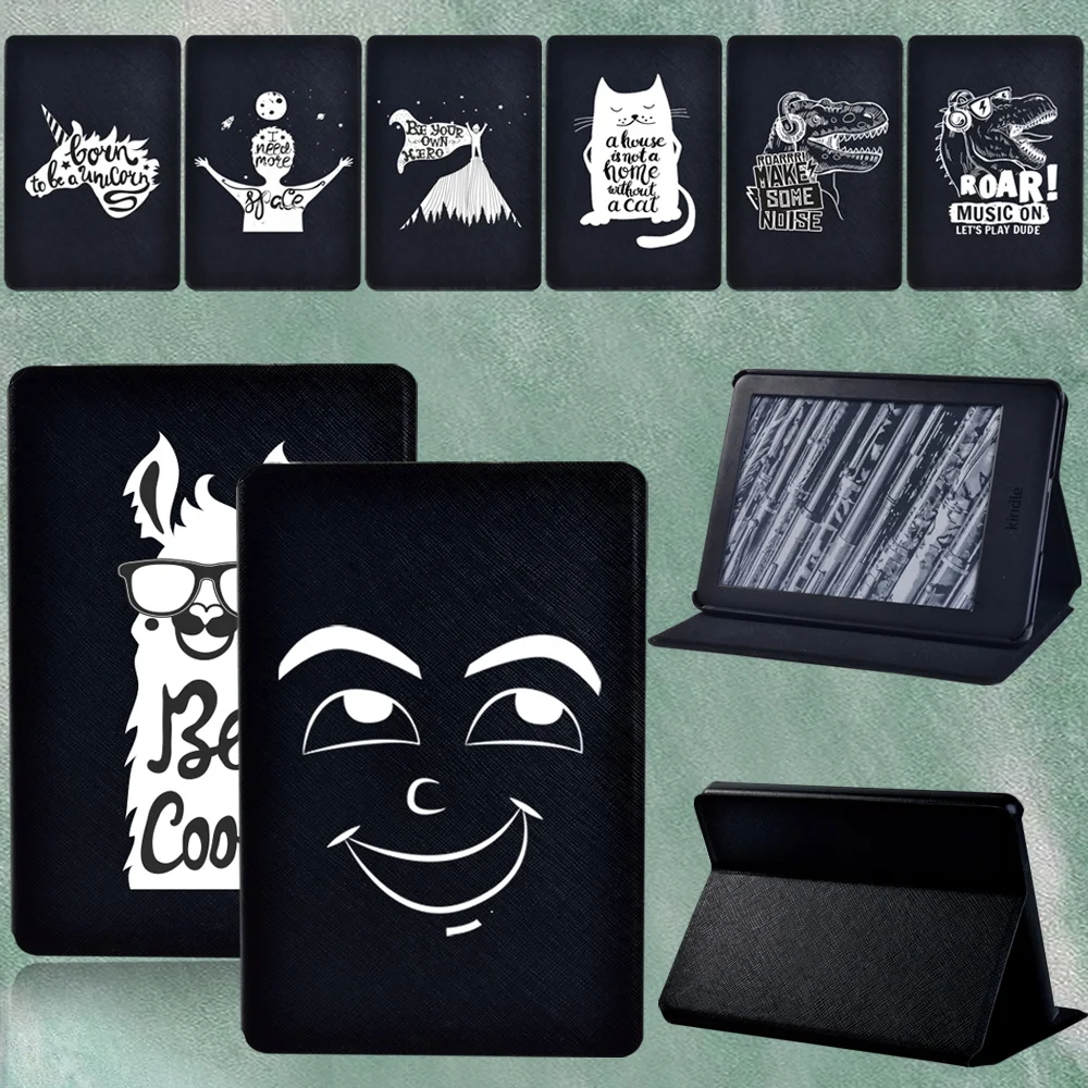 Custodia Per Tablet In Pelle Pu Per Paperwhite 5 /Kindle 8Th/10Th Gen/Paperwhite 1 2 3/Paperwhite 4 Cover Pieghevole Anti-Goccia