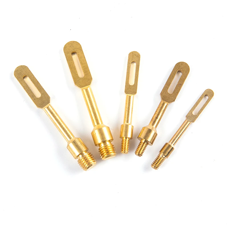 Hunting Gun Cleaning Patch Holder 832 Brass Slotted Tip Brush Head