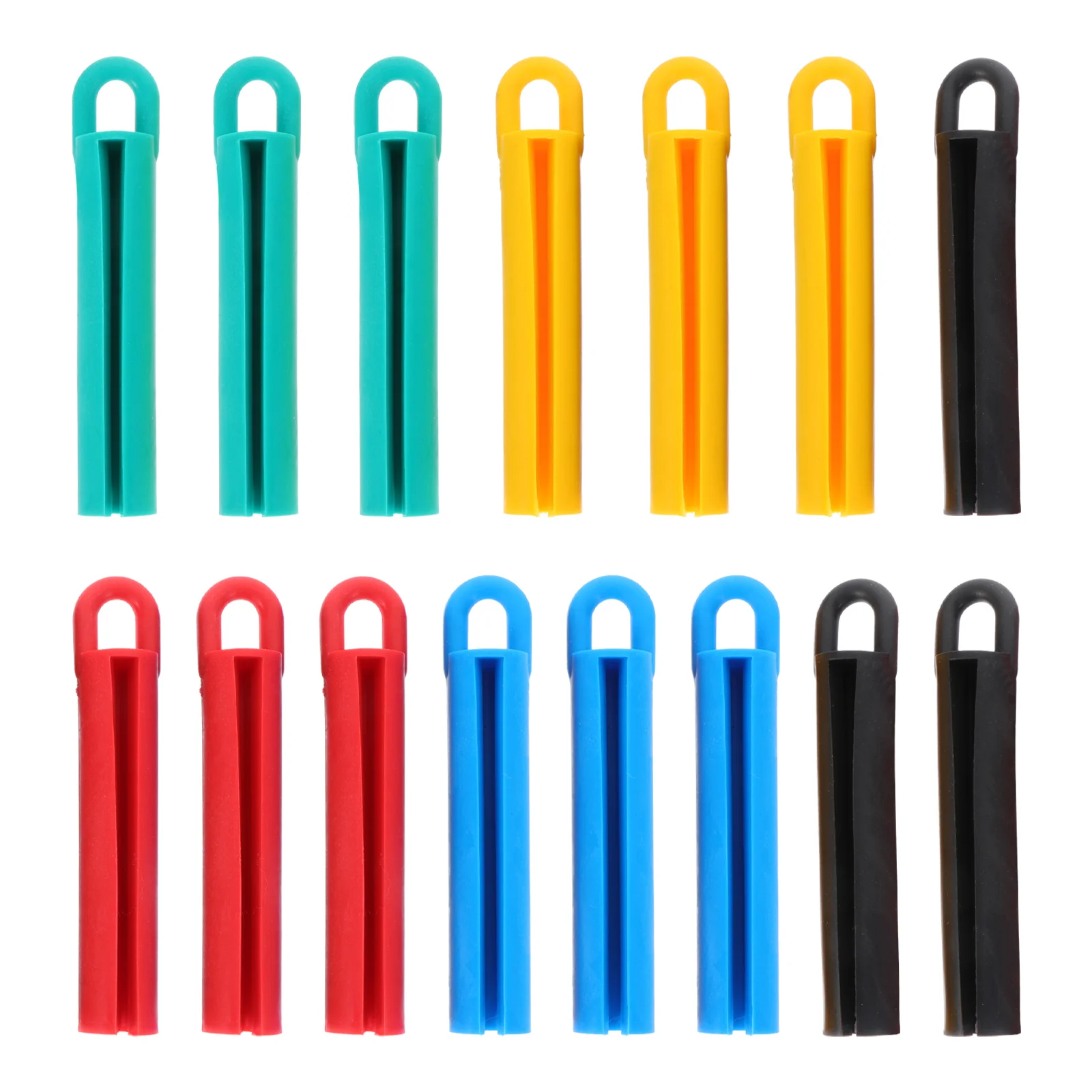 

15 Pcs Boom Cues Storage Hangers Billiards Supplies British Stick Rubber Clothes Rack