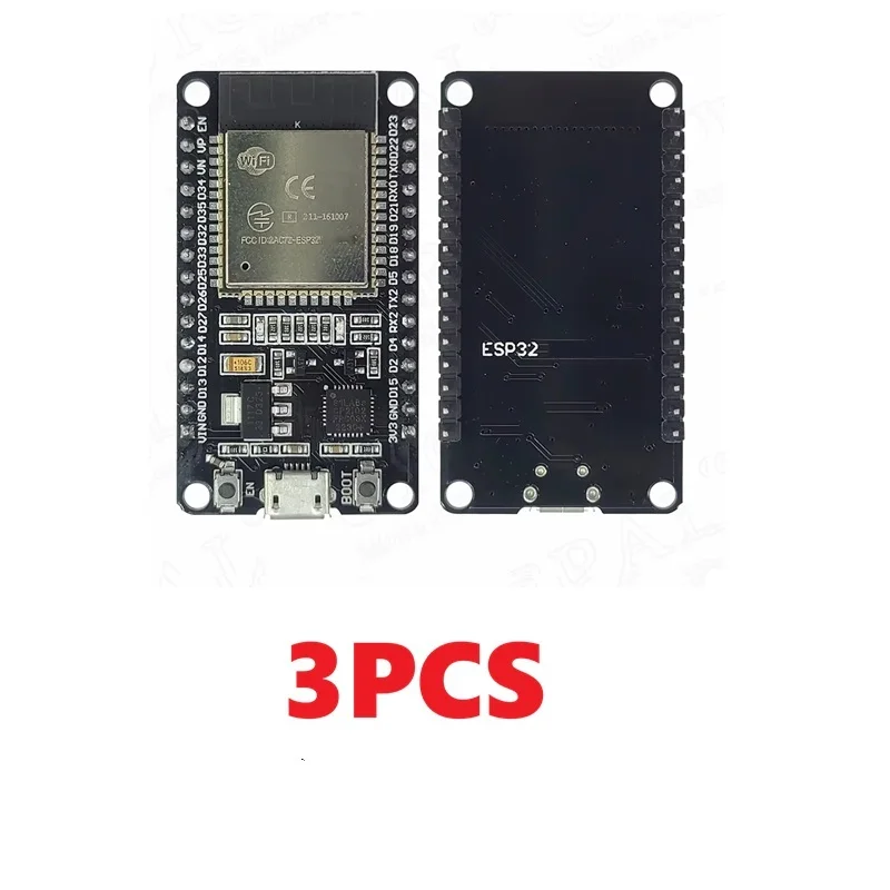 ตัวเลือกสินค้า ESP32 บอร์ดพัฒนา 2.4G WiFi + Bluetooth ใช้พลังงานต่ำ