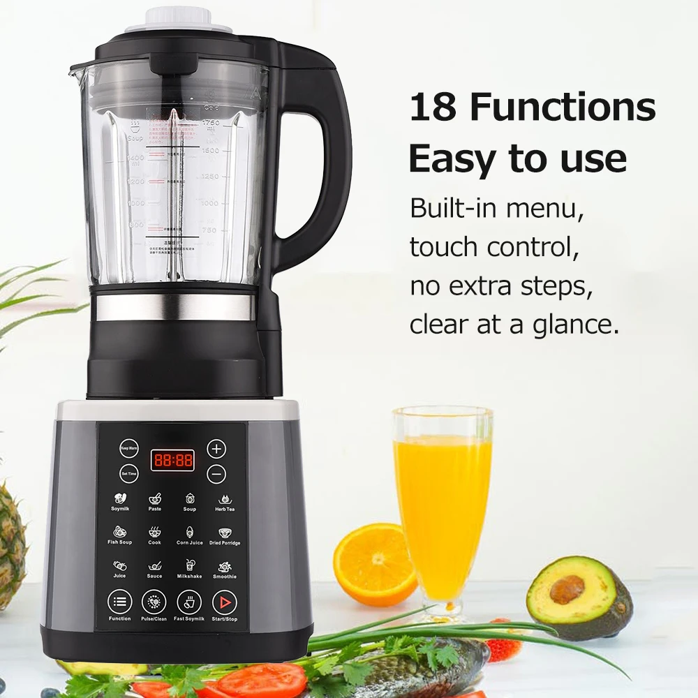 Wall Breaking Machine Soy Milk Maker Multiple Function Silent Blender