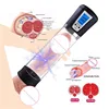 USB Rechargeable Vacuum Penis Pump Male Penis E-rection Enlargement Training Adult Sex Toys 1