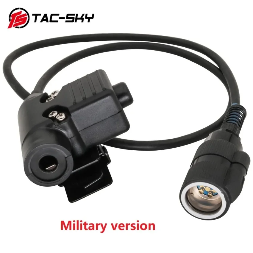 ts-tac-sky-military-version-an-prc148-152-152a-adapter-ptt-6-pin-u94-ptt-for-pelto-comtac-msa-soridn-tactical-headset