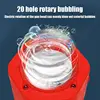 Portable Firework Bubble Machine Automatic Bubble Blower With Music electronic automatic landing For New Year Birthday Party 4