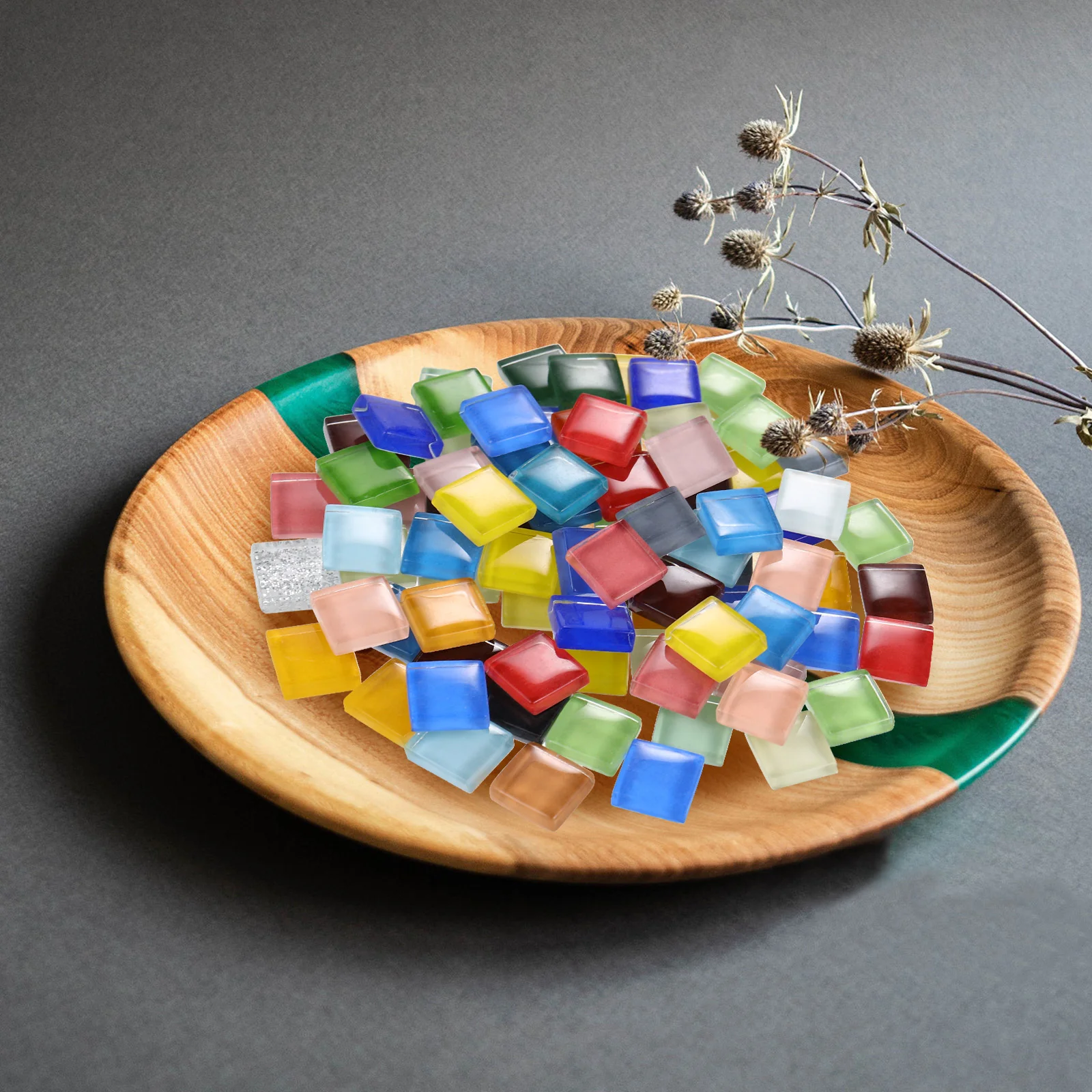 Mixed Color Crystal Glass Tiles 4