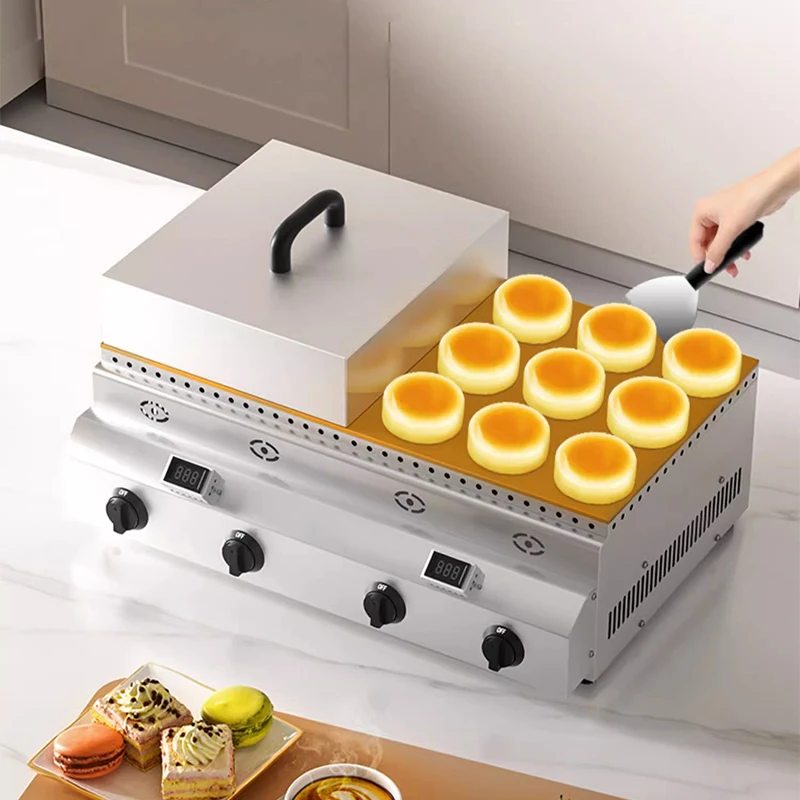 Soufflé machine Commercial stall gas Dorayaki machine Cloud Internet celebrity waffle machine gas LPG Gas Type 4
