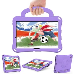 Kids Football EVA Tablet Cover for Tab A9 8.7 inch (Light purple)