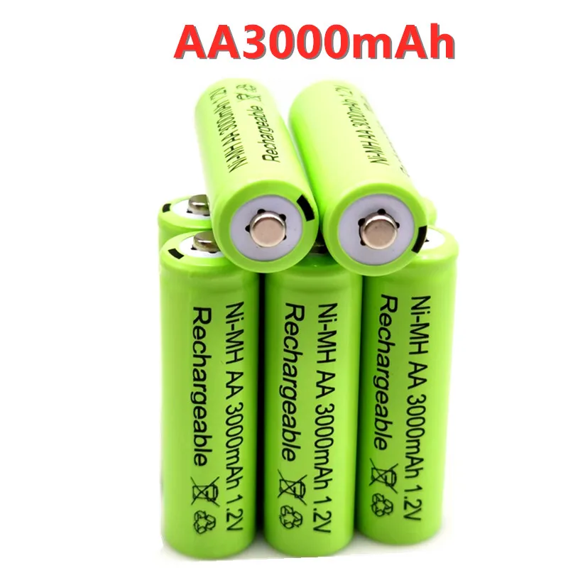 

Free ShippingAA 3000mAh NiMH 1,2 V Akkus Grün Batterie Garten Solar Lampe LED Taschenlampe Laterne Lampe Taschenlampe