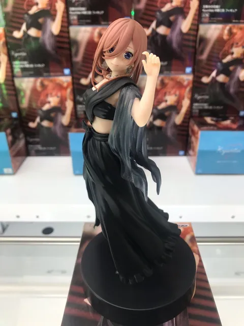 Anime Figure The Quintessential Quintuplets Nakano Miku Nino Ichika Yotsuba Kyunties Girl Pvc Banpresto Toys Model Gifts 1