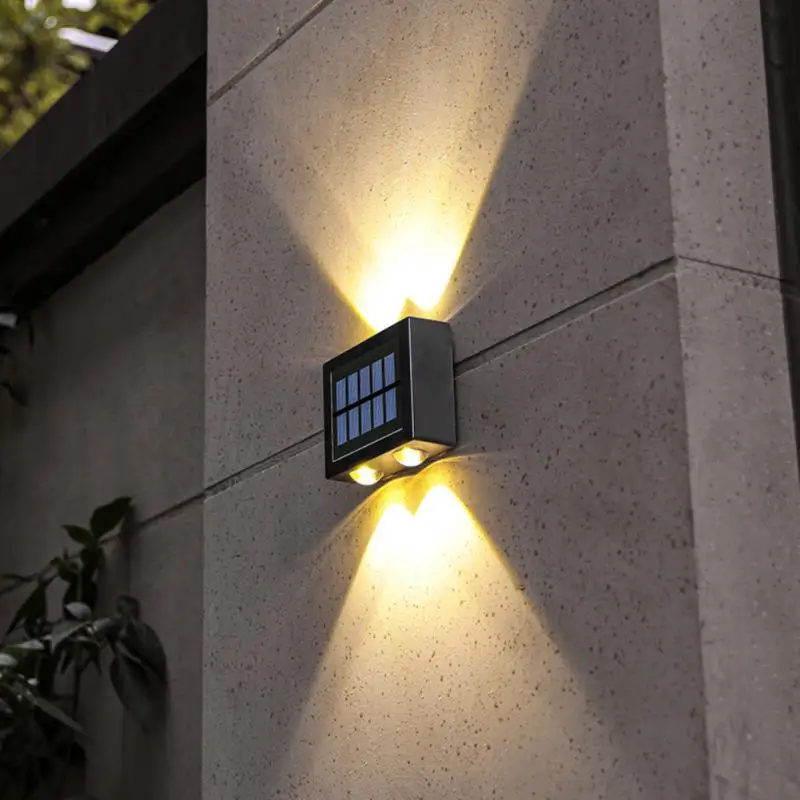 

Abs солнечные индукционные лампы, автоматически включаются в светодиодный настенный светильник на солнечных батареях светильник, наружные светодиодные прожекторы, солнечная зарядка, теплый светильник