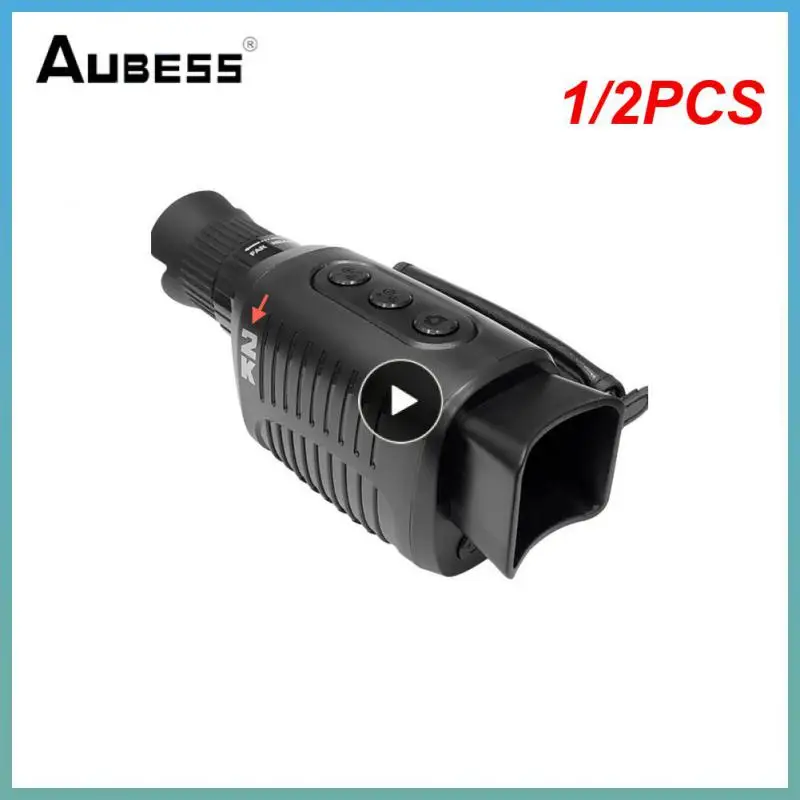 

1/2PCS Rechargable Battery 1080p High Definition Infrared Night Vision Telescope Night Vision Camera Outdoor Hunting