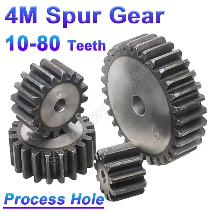 10er-Set Messing-Stirnzahnräder 0,5 M – 10–20 Zähne, 2 Mm Bohrung, 20° Eingriffswinkel – Für Motoren & Getriebe
