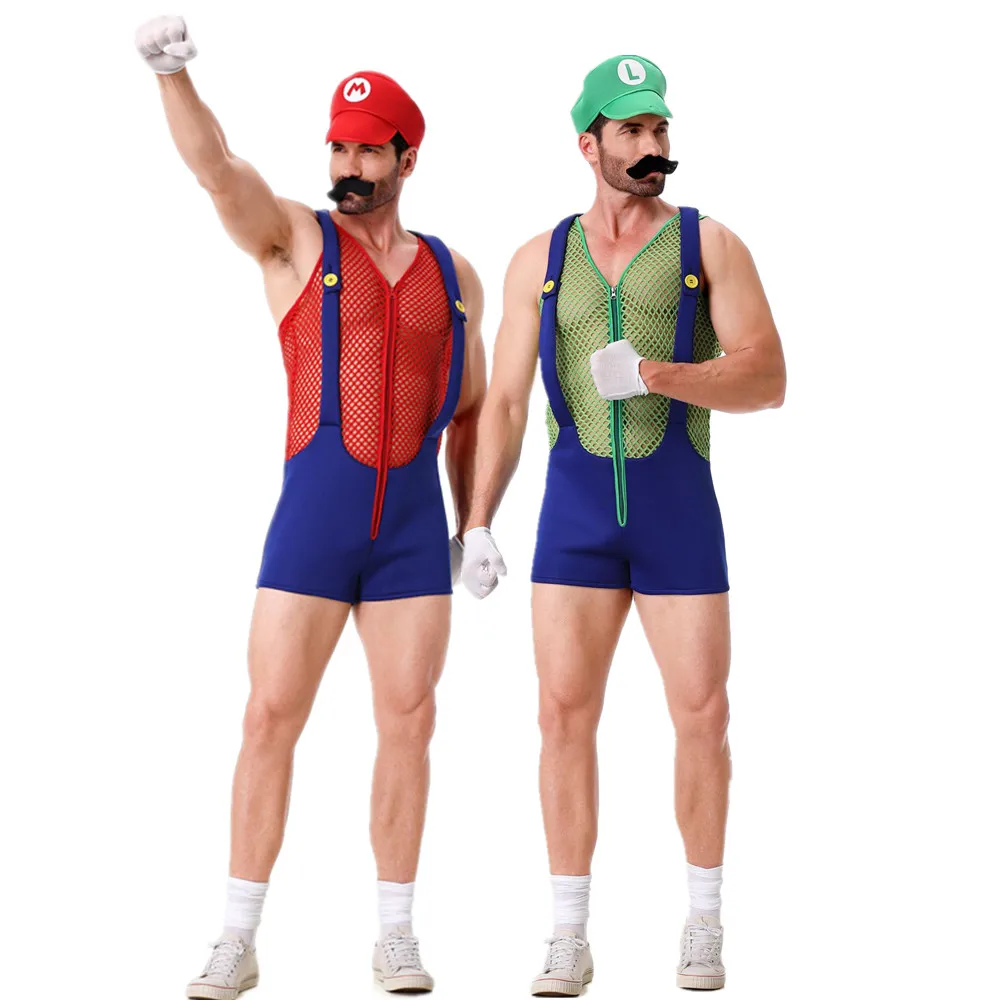 Cappello Vestito Mario Bros Fai Da Te Vestito Carnevale Bambino