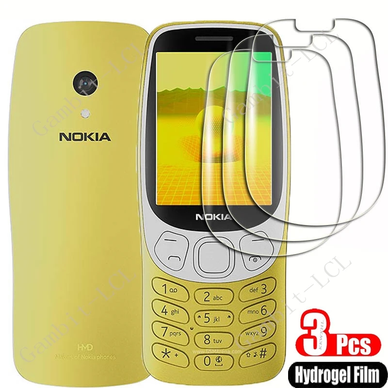 Ultra HD Hydrogel Full Protective Screen Protector for Nokia 3210 4G 2024 - 2.4