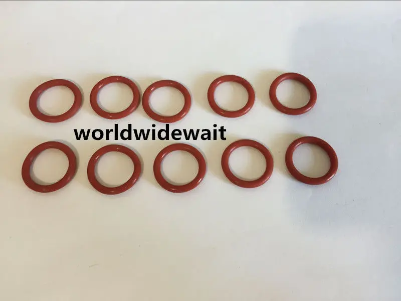 

35/41/43/45/50/70mm x 1.5mm Red Silicone O Ring Oil Seals 10pcs