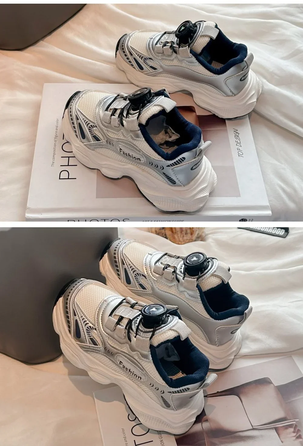 أحذية رياضية عصرية للأطفال 2026 من الجلد الصناعي، أحذية رياضية للمراهقين والأطفال، مريحة وقابلة للتنفس، أحذية جري للأولاد والبنات