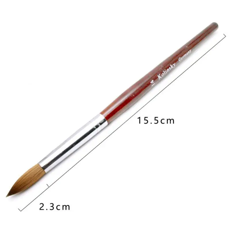 Soft Smooth And Delicate Kolinsky Nail Brush Manicure Mink Brush Light Therapy Painted Pull-line Pen Nail Drawing