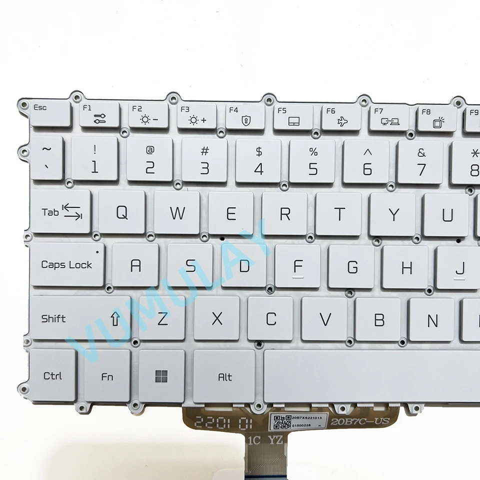 US Backlit Keyboard for LG Gram 14Z90P 14Z90P-G 14Z90P-K 14T90P