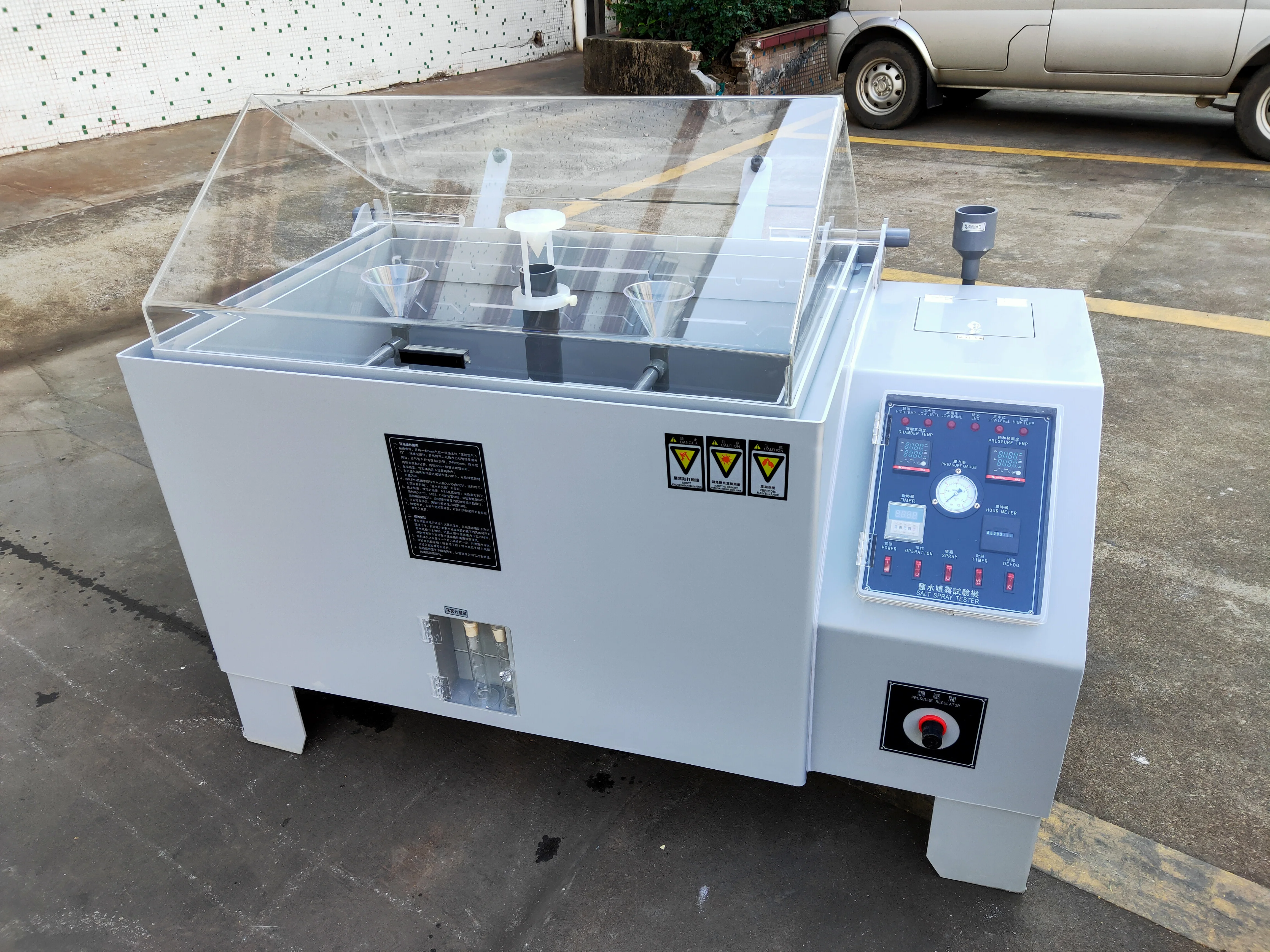 DHL-90 Stainless Steel Salt Spray Corrosion Test Machine Salt Fog Test Chamber Spray Corrosion Cabinet
