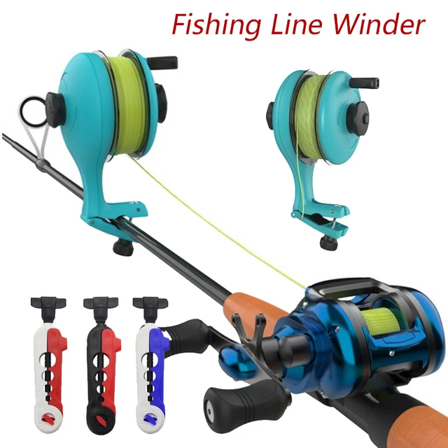 Fishing Line Winder Practical Fishing Rod Winding Device Lightweight  Reeling Thread Wrapper Tool Equipment Fishing Accessories