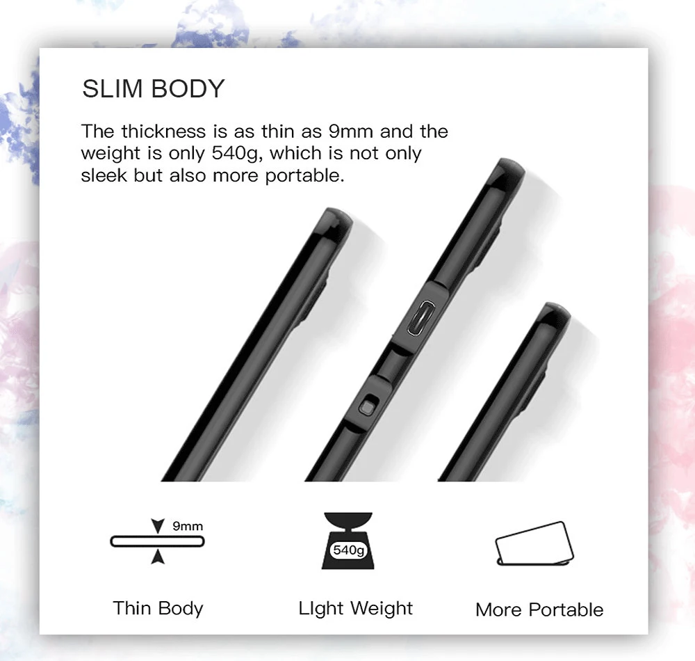 veikk polegada gráficos desenho tablet com níveis de caneta passiva sensibilidade pressão digital para tablet