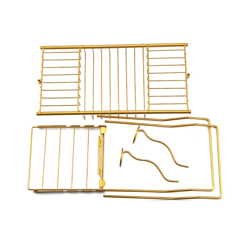 Metal Telescopic Bathtub Rack Non-Slip Retractable Wine Glass Book Holder Bathroom Tray Rack Shower
