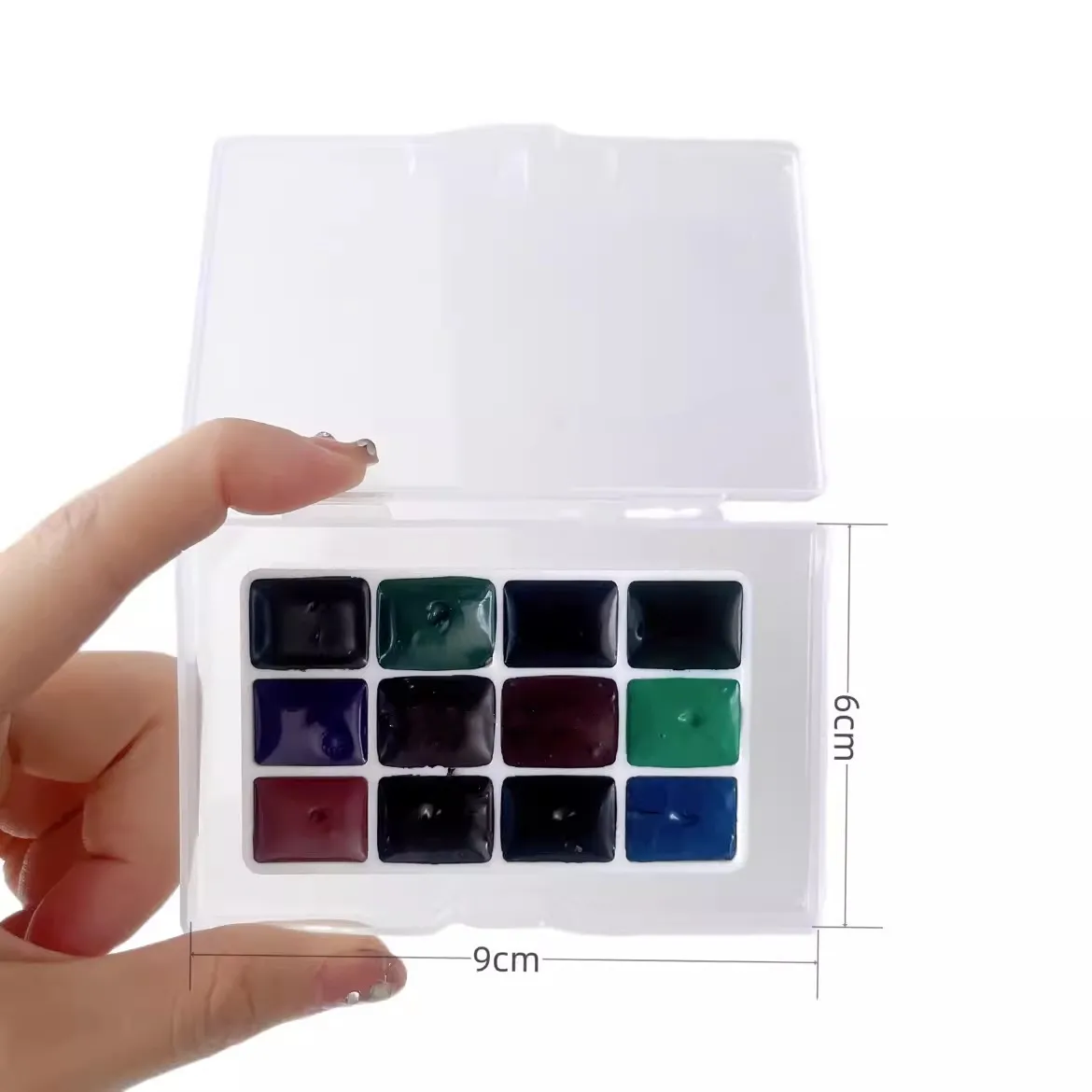 MAIRTINI 12colors 1/2ml Layed Watercolor Paint Set Handmade Sample Artist Professional Water Color For Painting Art Supplies