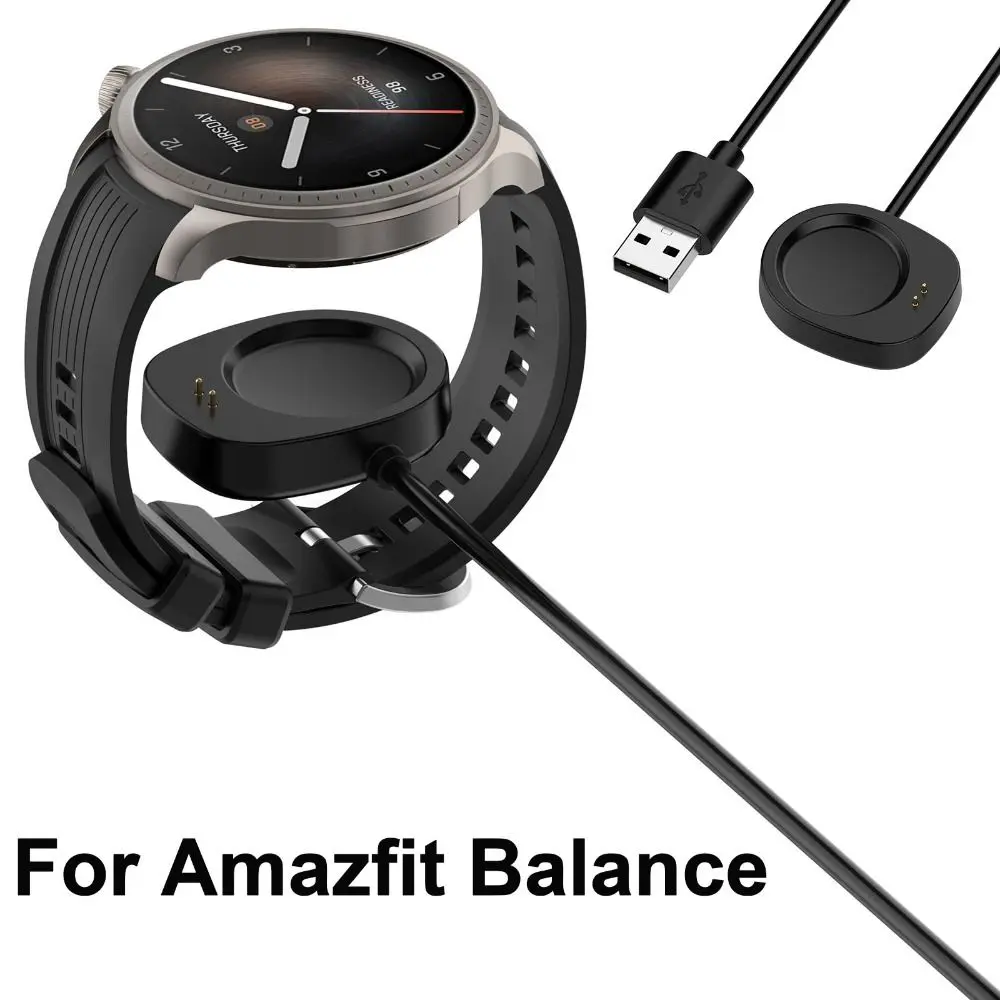 

Smartwatch Dock Charger Adapter USB Charging Cable Power Charge Wire for Amazfit Balance Sport Smart Watch Accessories