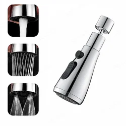 Enhanced Flexible Kitchen Faucet with Splash Prevention and Water - Saving Spray Filter (Silver)