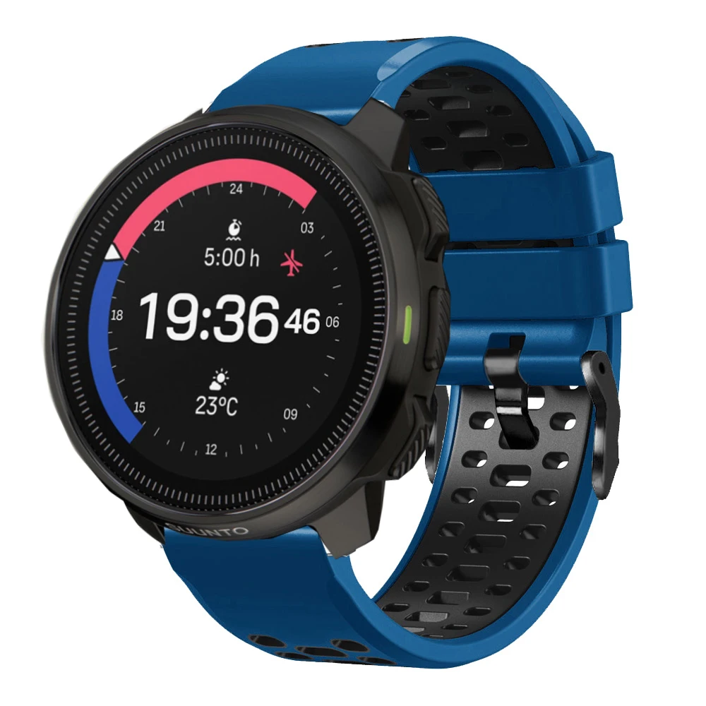 Premium 22mm Silicone Sport Watch Strap - Ocean Collection