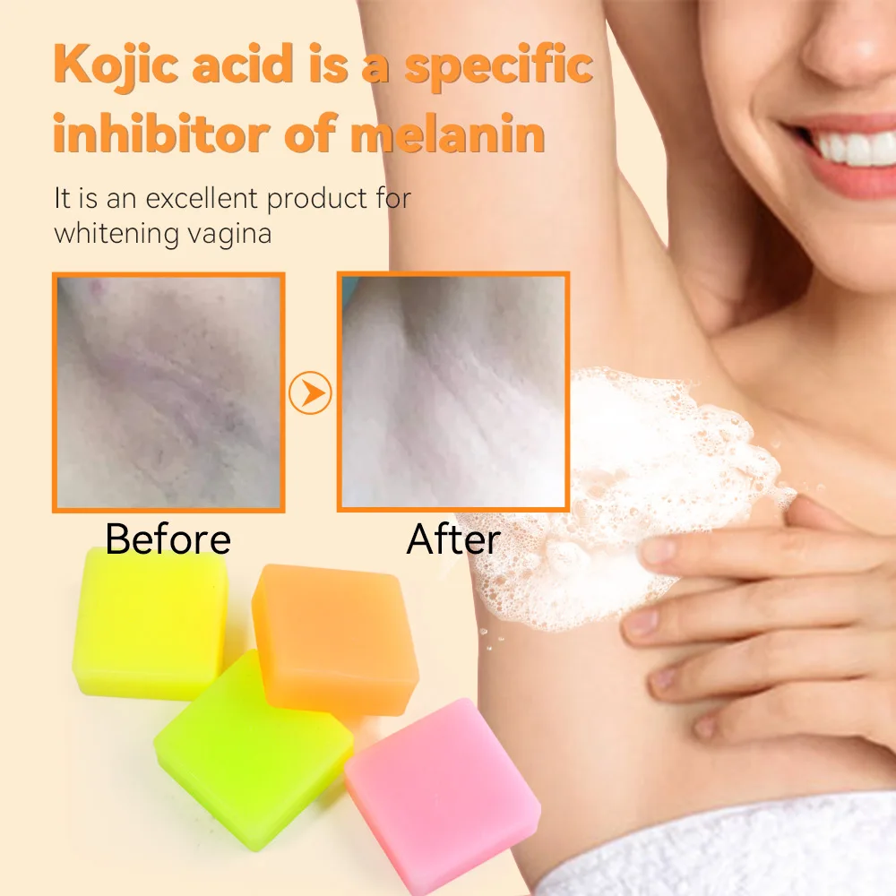 Handmade Kojic Acid Yoni Soap And Oil Body Intimate Whitening Vaginal Itching Odor Relief Ph Balance Anti Infection For Women 3