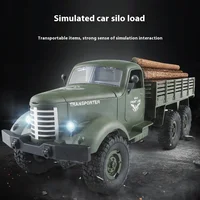 JJRC Full Scale RC Cars Q60 Simulation Military Card Model 6WD Off road Climbing Children Remote Control Car Toy Christmas Gift 2