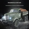 JJRC Full Scale RC Cars Simulation Military Card Model Q60 6WD Off road Climbing Children Remote Control Car Toy Christmas Gift 2