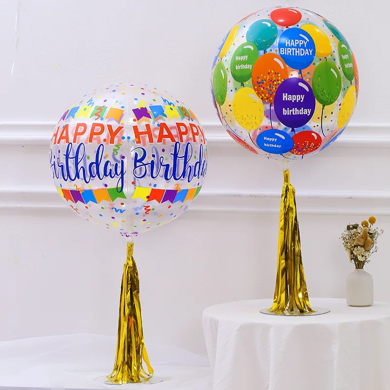 2 Stück 22 Zoll 3D-gedruckte Luftballons zur Dekoration von Geburtstagsfeiern, Hochzeiten und Veranstaltungsszenen – Detail 7