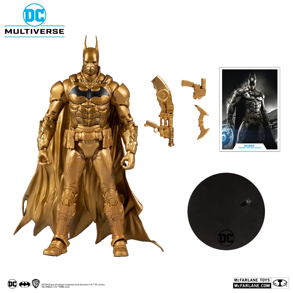 DC Comics McFarlane Gold Batman:Arkham Knight figuras de acción de Anime  17cm figuras coleccionables en stock juguetes de modelos| | - AliExpress