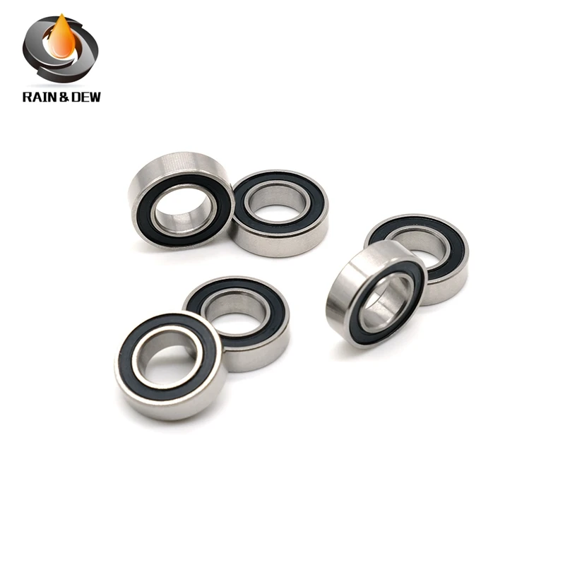 

S689RS Bearing 10PCS 9x17x5 mm ABEC-7 Hobby Electric RC Car Truck S689 RS 2RS Ball Bearings S689-2RS Black Sealed