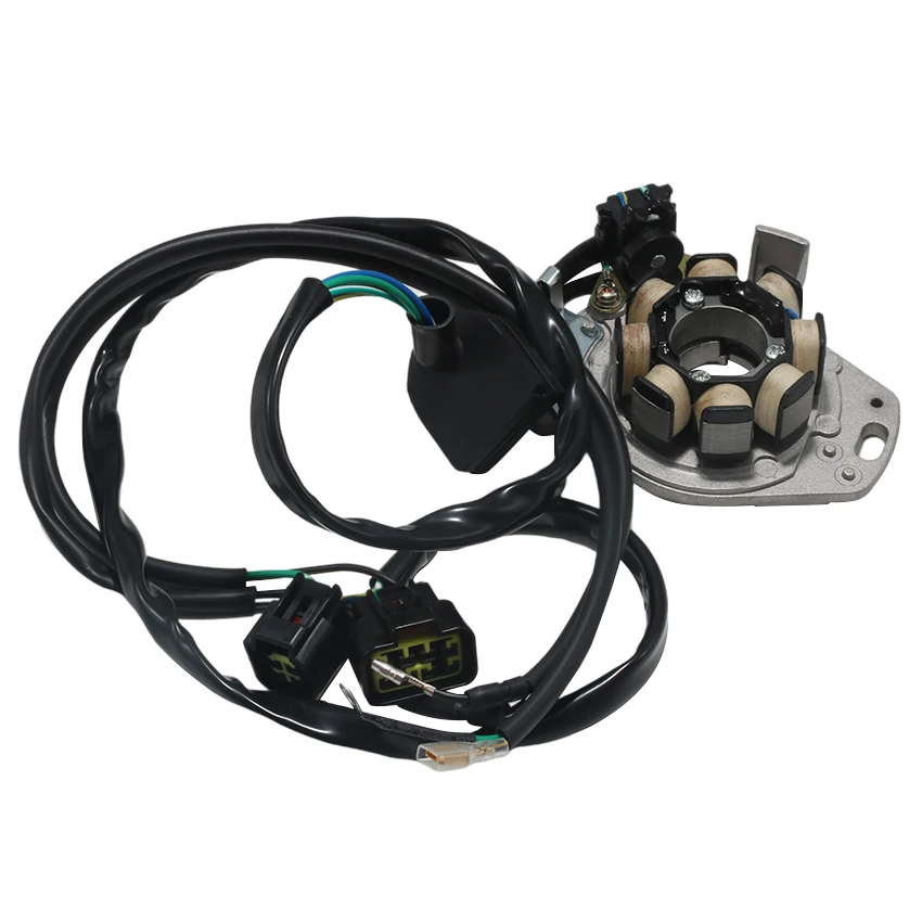 Neue Magneto Stator Zündspule Generator Set Für Honda CR125 CR125R CR125RX 1999 31100-KZ4-J11 Durable Motorrad Zubehör – Detail 4