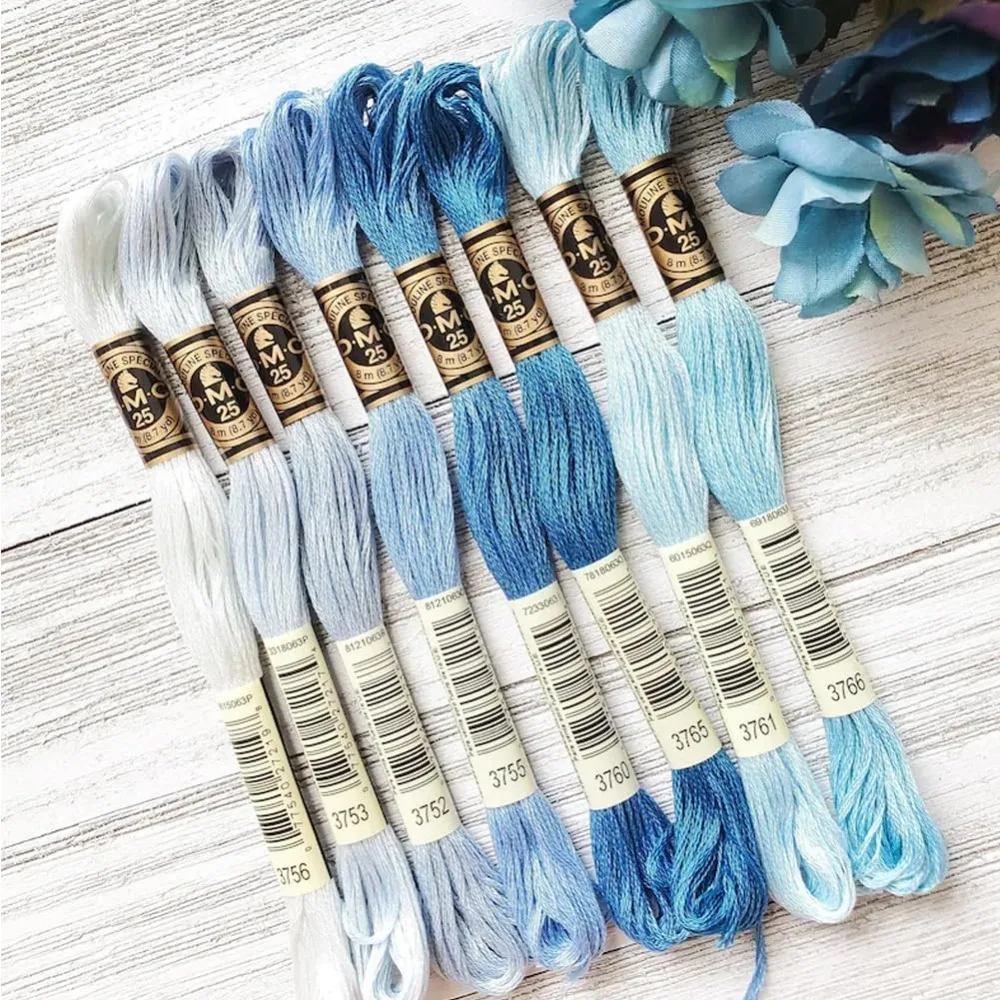 12 Skeins Embroidery Floss 3