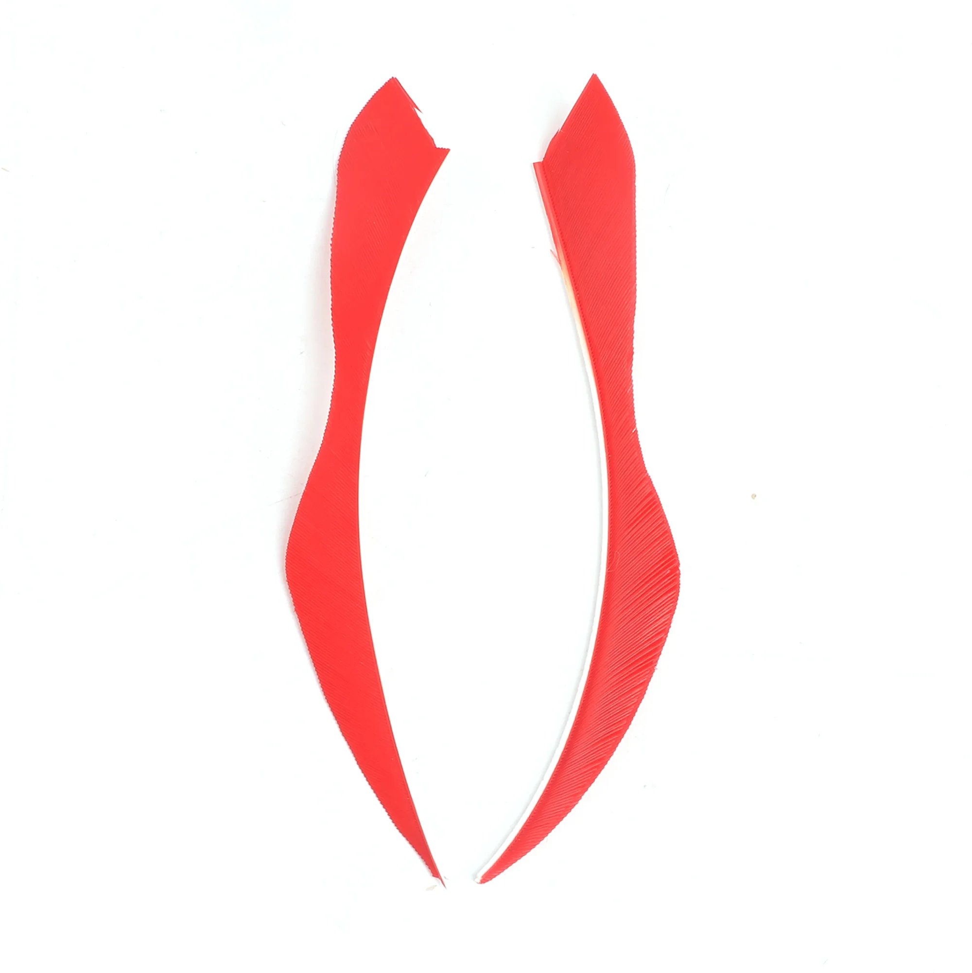 Description Picture 6 of itemACCMOS 50PC 5inch Turkey Feather Wavy Feather Archery Shaft Making Accessories Real Feathers Unique Shaped Feather Arrows