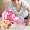 Electric Walking Capybara Animal Figure Electric Walking Toy Capybara Doll Boys Girls Over 3 Years Old Animal Companion For Stud 4